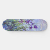 Skateboard Claude Monet - Lilac Irises / Iris Mauves (Horz)