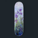 Skateboard Claude Monet - Lilac Irises / Iris Mauves<br><div class="desc">Lilac Irises / Iris Mauves - Claude Monet,  1914-1917</div>