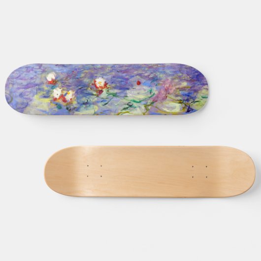 Skateboard Claude Monet - Lys d'eau (Horz)