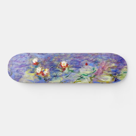 Skateboard Claude Monet - Lys d'eau (Horz)