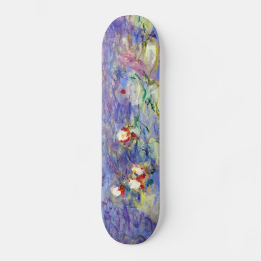 Skateboard Claude Monet - Lys d'eau (Recto)