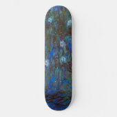 Skateboard Claude Monet - Lys d'Eau Bleue (Recto)