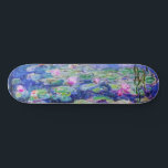 Skateboard Claude Monet - Nymphéas / Nymphéas 1919<br><div class="desc">Nymphéas (W.1852) - Claude Monet,  Huile sur toile,  1916-1919</div>