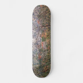 Skateboard Claude Monet - Printemps à travers les branches (Recto)