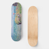 Skateboard Claude Monet - Promenade Cliff à Pourville (Recto)