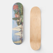 Skateboard Claude Monet - Regattas à Argenteuil (Recto)
