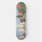 Skateboard Claude Monet - Regattas à Argenteuil (Recto)