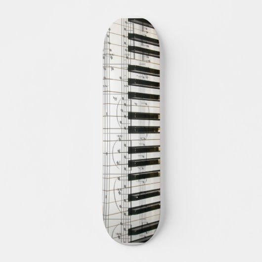 Skateboard Clavier de piano (Devant)