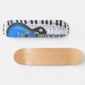 Skateboard Clavier de piano de guitare (Horz)