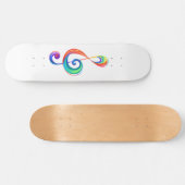 Skateboard Clé arc-en-ciel (Horz)