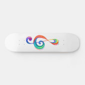 Skateboard Clé arc-en-ciel (Horz)