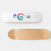 Skateboard Clé arc-en-ciel (Horz)