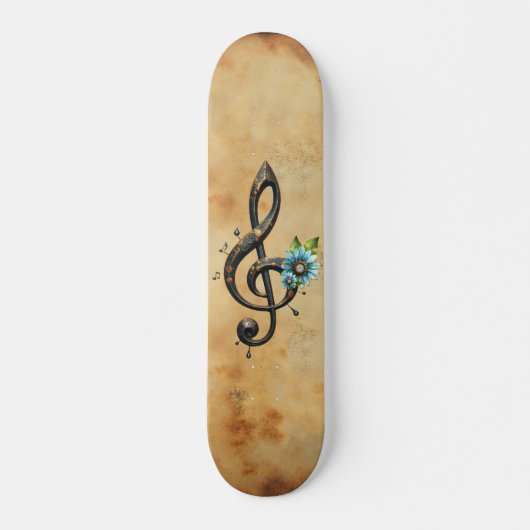 Skateboard Clef mécanique (Devant)