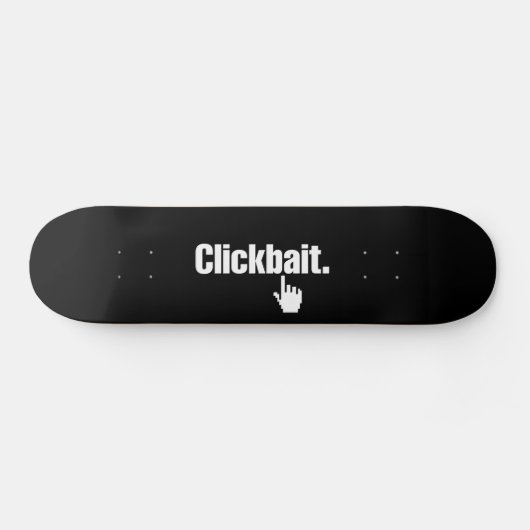 Skateboard Clickbait. (Horz)
