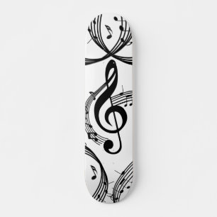 Skateboard Climactic G Clef Music