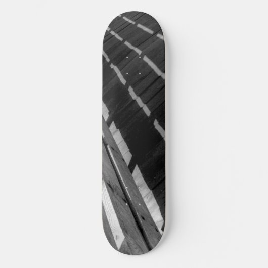 Skateboard Clôture en bois (Recto)