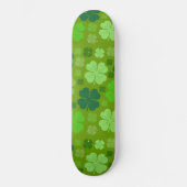 Skateboard Clovers verts, Lucky Clovers, Saint Patrick's Day (Recto)