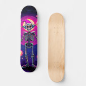 Skateboard clown à squelette (Recto)