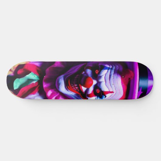 Skateboard clown effrayant (Horz)