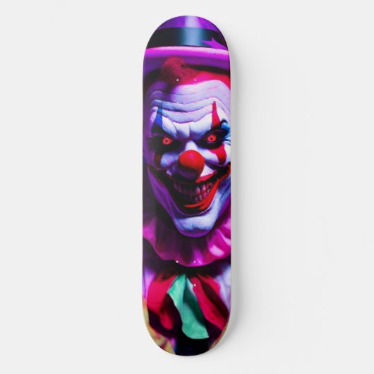 Skateboard clown effrayant (Recto)