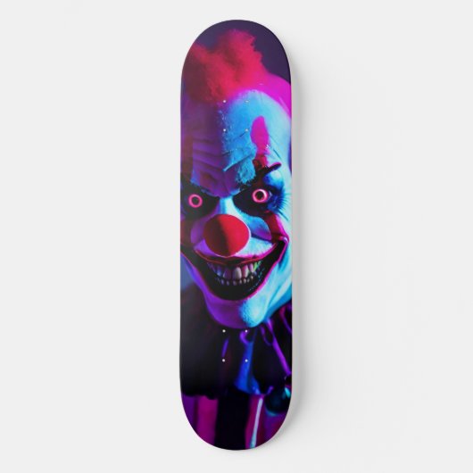 Skateboard clown effrayant (Recto)