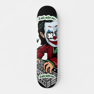 Skateboard Clown en Synth Inimical
