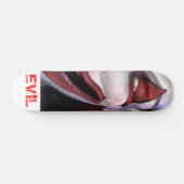 Skateboard Clown mauvais (Horz)