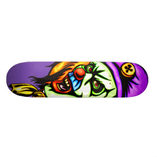 Skateboard Clown mauvais mortel