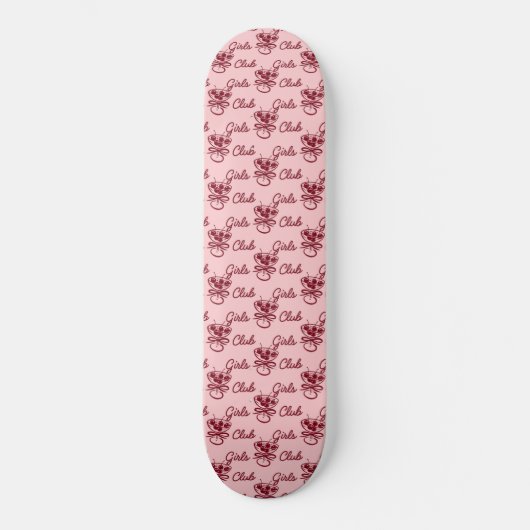 Skateboard Club de filles (Recto)