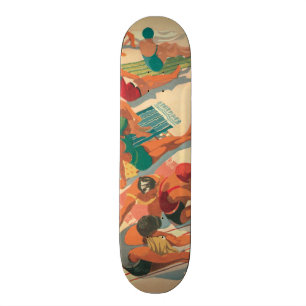 Skateboard Club de plage de paradis