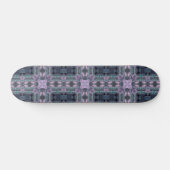 Skateboard Cobblestones mystique turquoise violet géométrique (Horz)