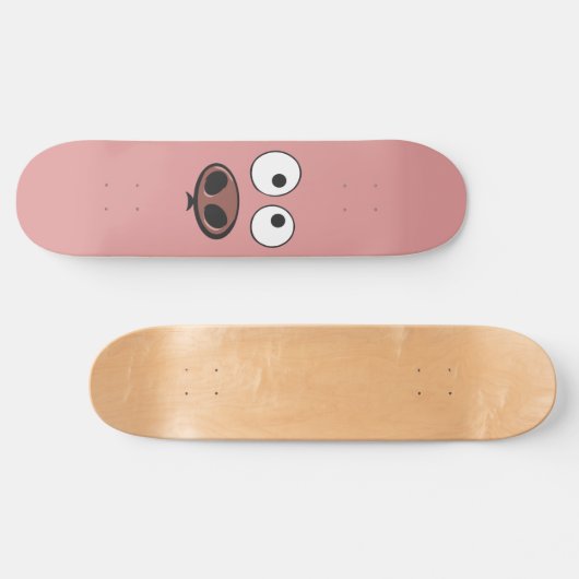 Skateboard Cochon drôle (Horz)
