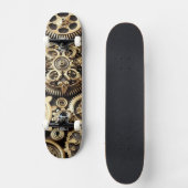 Skateboard Cochons et engrenages en vapeur (Recto)