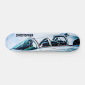 Skateboard Cockpit D'Un Avion De Combat Moderne (Horz)