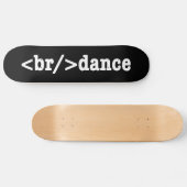 Skateboard code HTML de rupture (Horz)