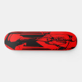Skateboard Coéquipier de contrôle de la roulette rouge (Horz)