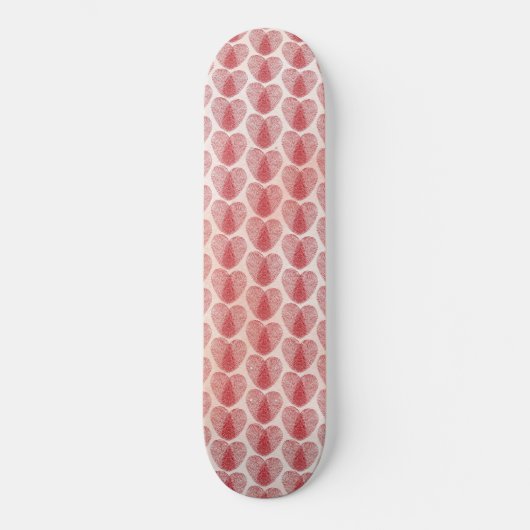 Skateboard Cœur (Recto)