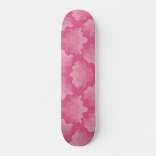 Skateboard Coeur d'amour - rose