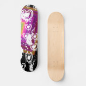 Skateboard Coeurs (Recto)