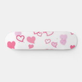 Skateboard Coeurs (Horz)