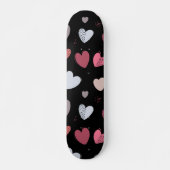 Skateboard Coeurs 2 (Devant)