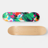 Skateboard Coeurs colorés (Horz)