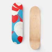 Skateboard Coeurs d'amour (Recto)
