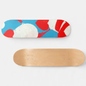 Skateboard Coeurs d'amour (Horz)
