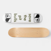 Skateboard coeurs de peacefull (Horz)