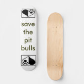 Skateboard coeurs de peacefull (Recto)