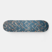 Skateboard Coeurs et points arrière - plan, patinage (Horz)