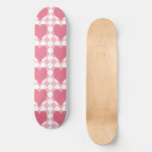 Skateboard Cœurs roses (Recto)