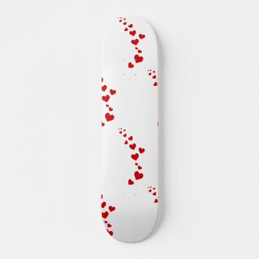 Skateboard Coeurs rouges Valentine Special (Devant)