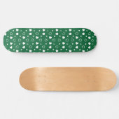 Skateboard Coeurs stylisés motif 6 (Horz)